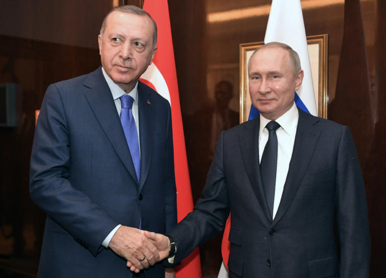 Τηλεφωνική επικοινωνία Πούτιν με Ερντογάν! Ανησυχία για την κατάσταση στο Ιντλίμπ