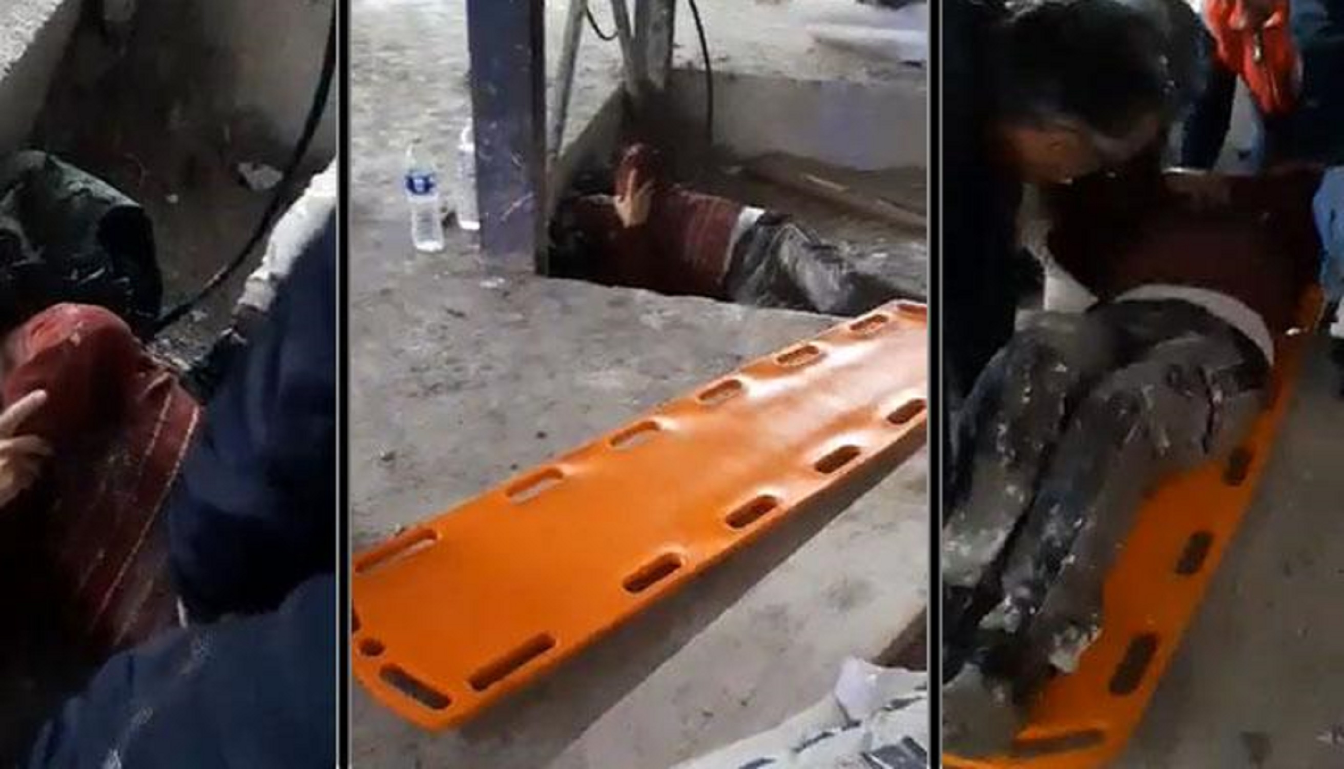 Ναύπλιο: Συγκλονιστικό βίντεο από την διάσωση ενός εργάτη που έπεσε από ξενοδοχείο
