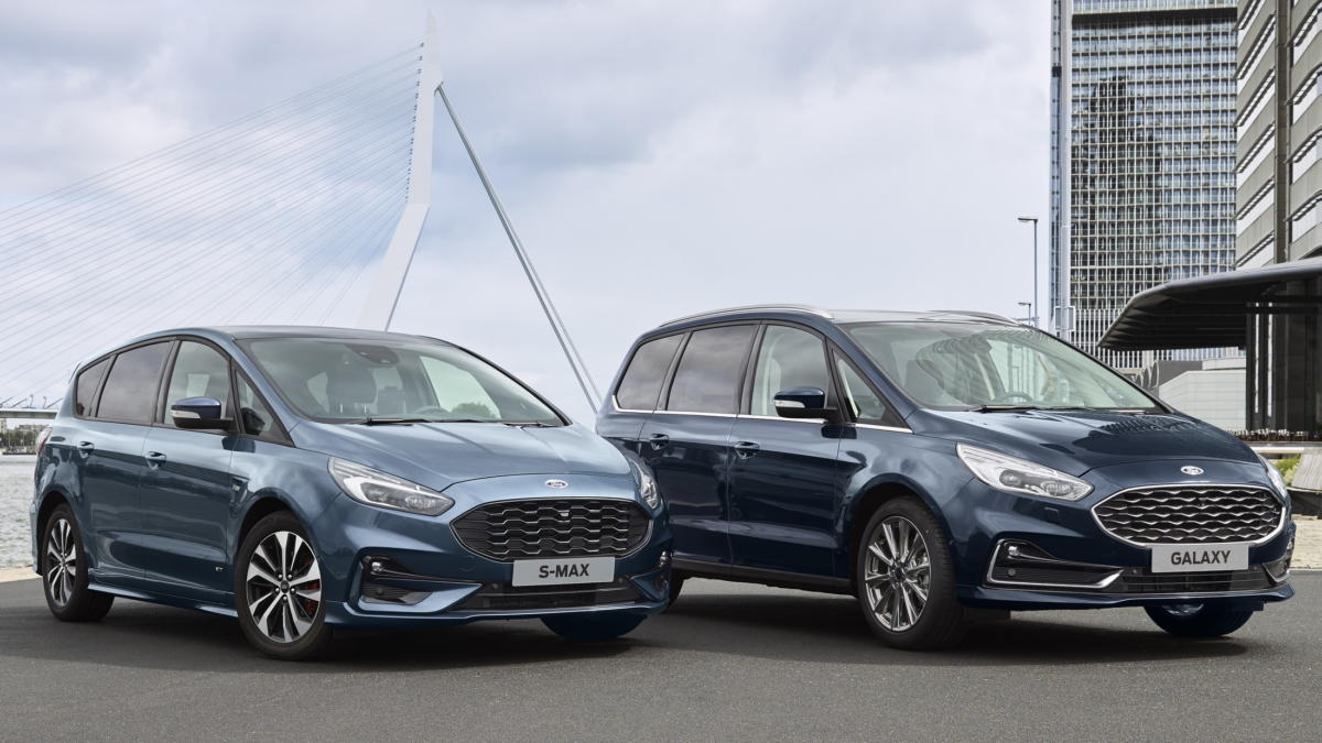 Νέα υβριδικά Ford S-MAX και Galaxy