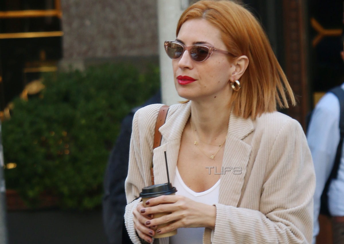Μαρία Ηλιάκη: Με chic look στους δρόμους της Αθήνας λίγο πριν επιστρέψει στην Ελβετία! Φωτογραφίες