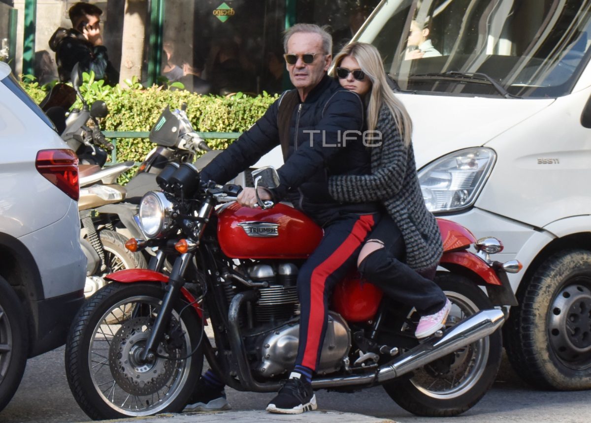 Πέτρος Κωστόπουλος: Easy rider με την κόρη του συνεπιβάτη! [pics]