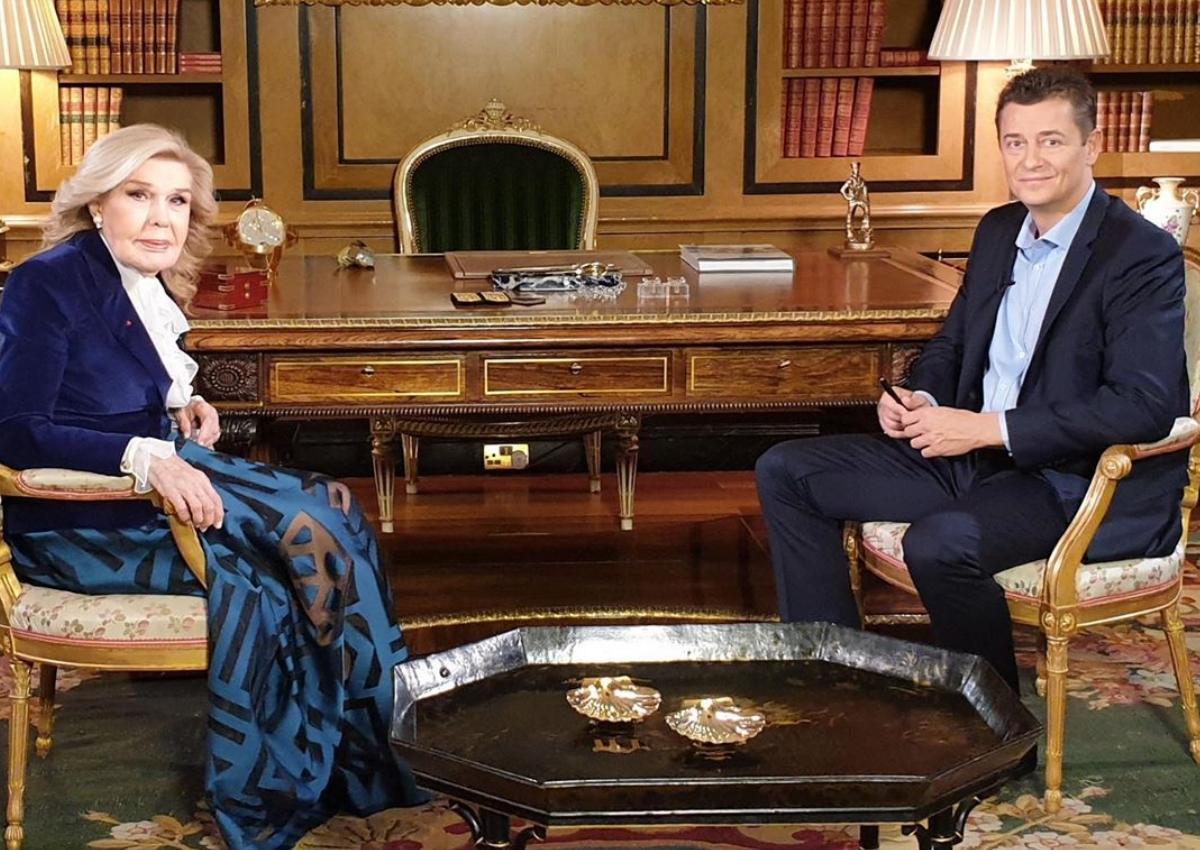 Η Μαριάννα Βαρδινογιάννη μίλησε στον Αντώνη Σρόιτερ για την «αρετή των Ελλήνων»!