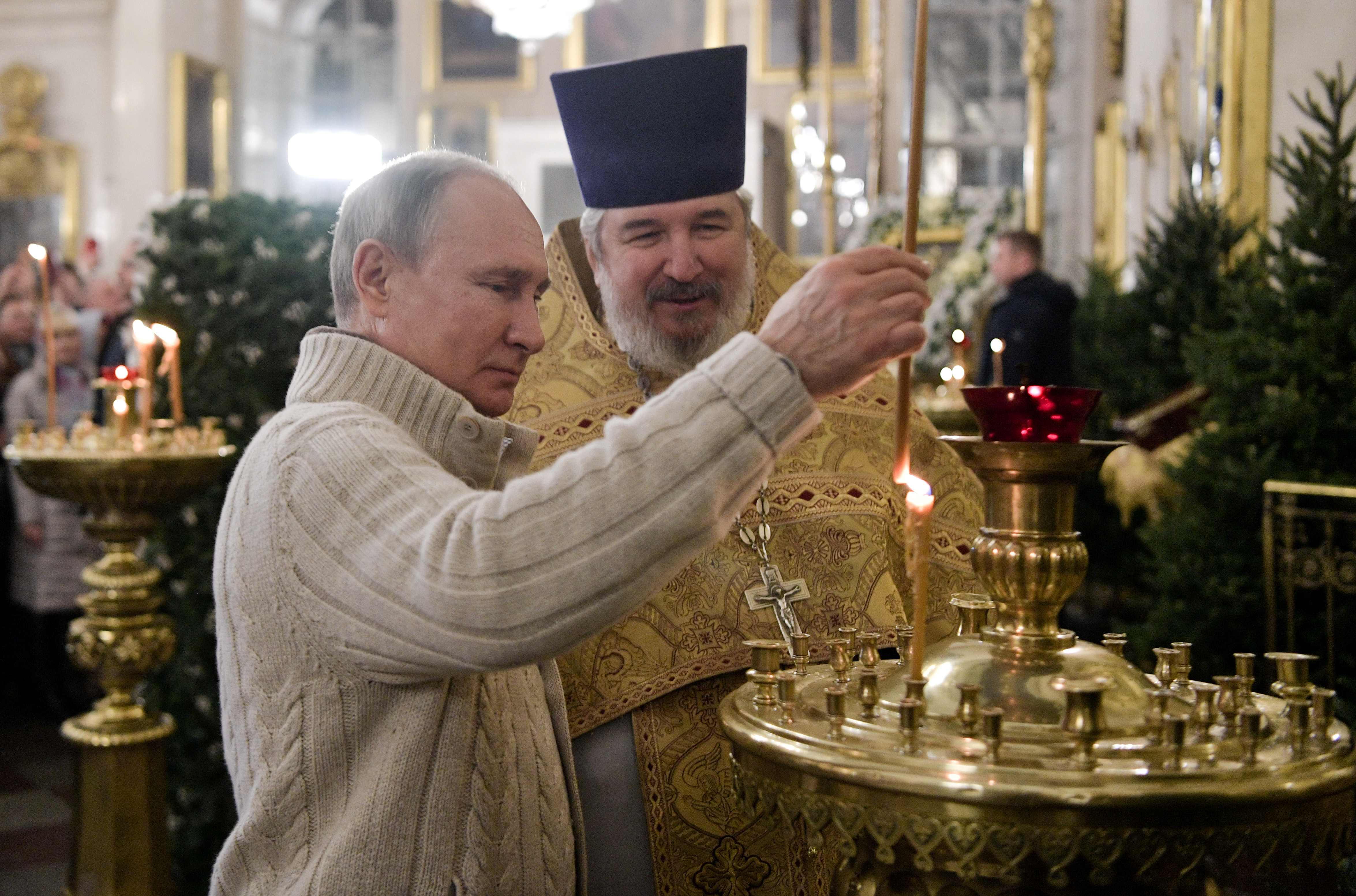 Χριστούγεννα σήμερα στη Ρωσία! Οι ευχές του Βλαντιμίρ Πούτιν