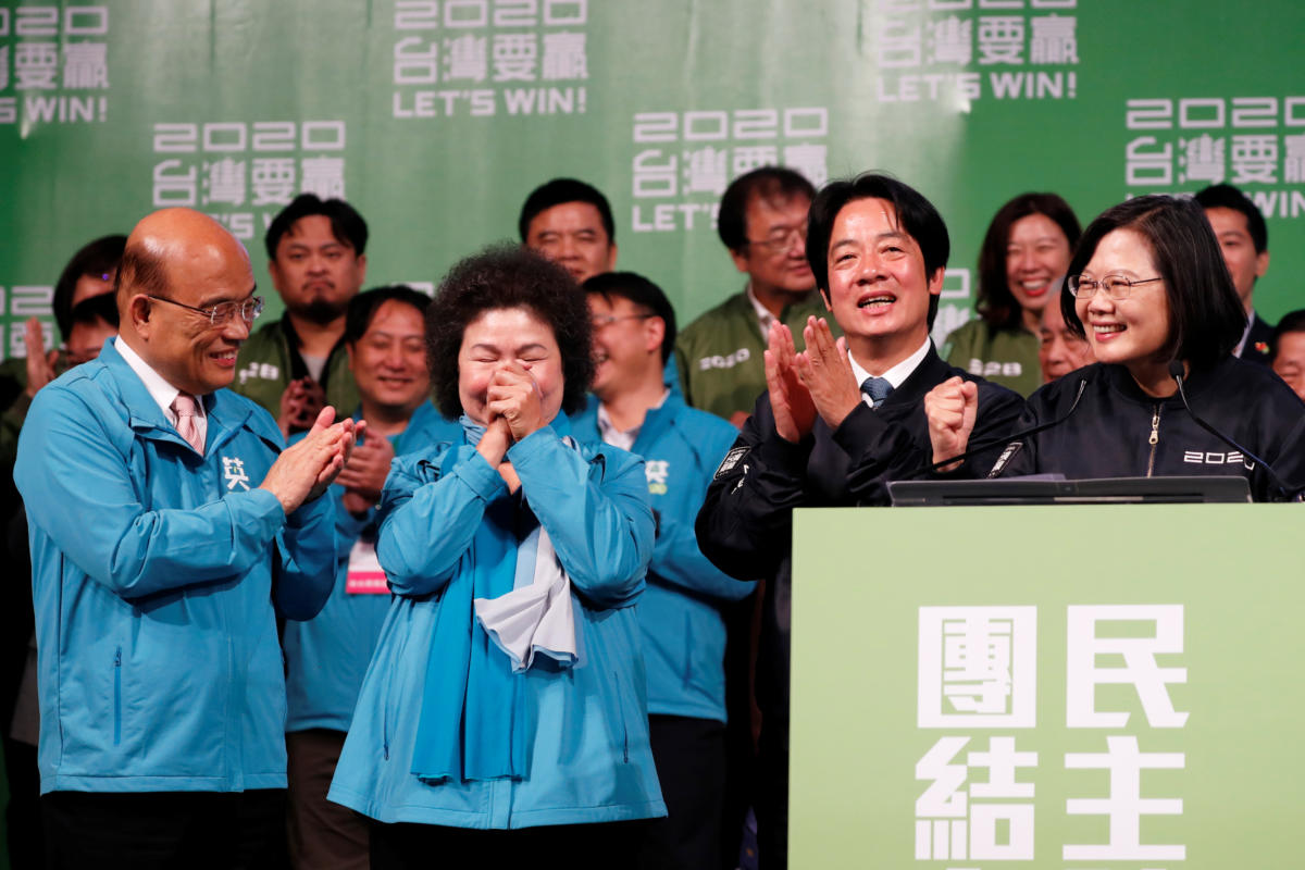 Ταϊβάν: Επανεξελέγη η απερχόμενη πρόεδρος Τσάι
