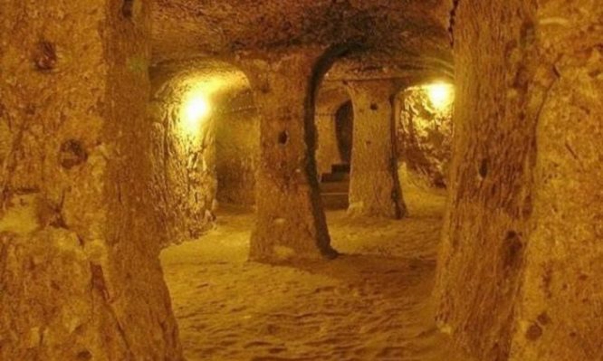 Δείτε την εκπληκτική υπόγεια πόλη της Καππαδοκίας που ανακαλύφθηκε τυχαία!