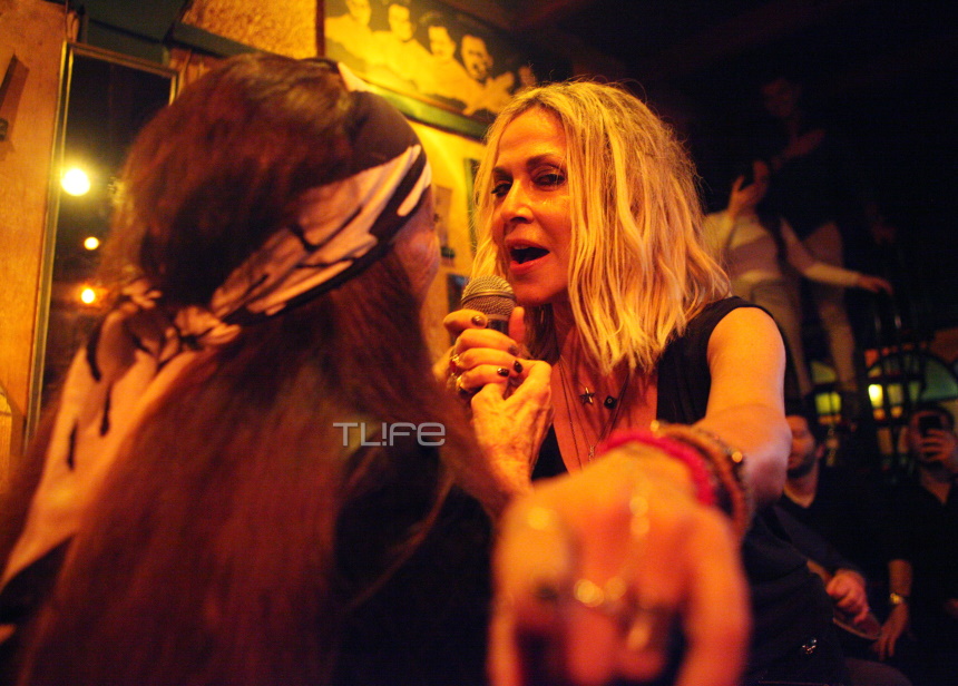 Άννα Βίσση: Τα “έσπασε” στην πιο ιστορική μπουάτ της Αθήνας – Φωτογραφίες