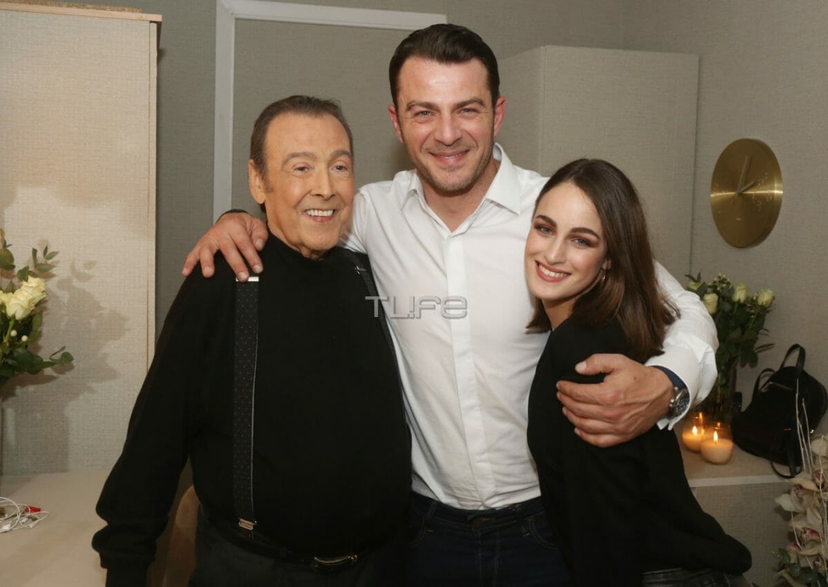 Γιώργος Αγγελόπουλος: Η συνάντηση με τον Τόλη Βοσκόπουλο και την κούκλα κόρη του!