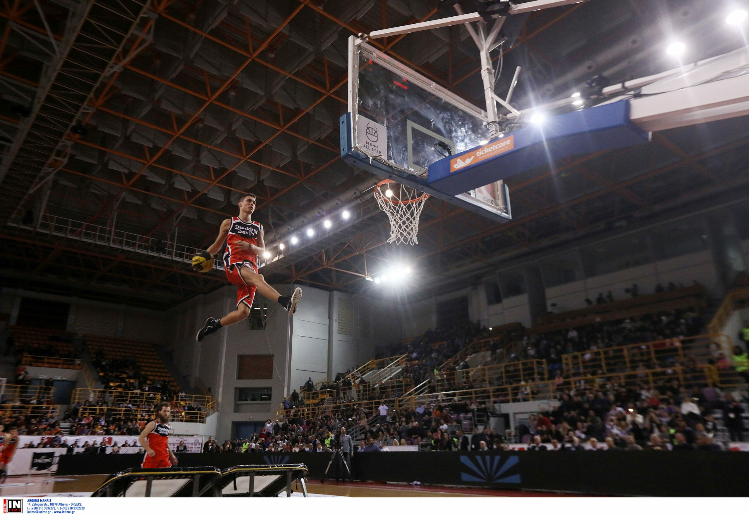 All Star Game: Μαντινάδες για τον Πιτίνο, κάρφωμα από τον υιό Καλάθη και θέαμα! (video)