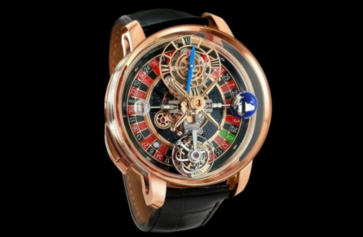 Δείτε το ρολόι του ράπερ Drake το οποίο έχει μια πλήρως λειτουργική ρουλέτα!