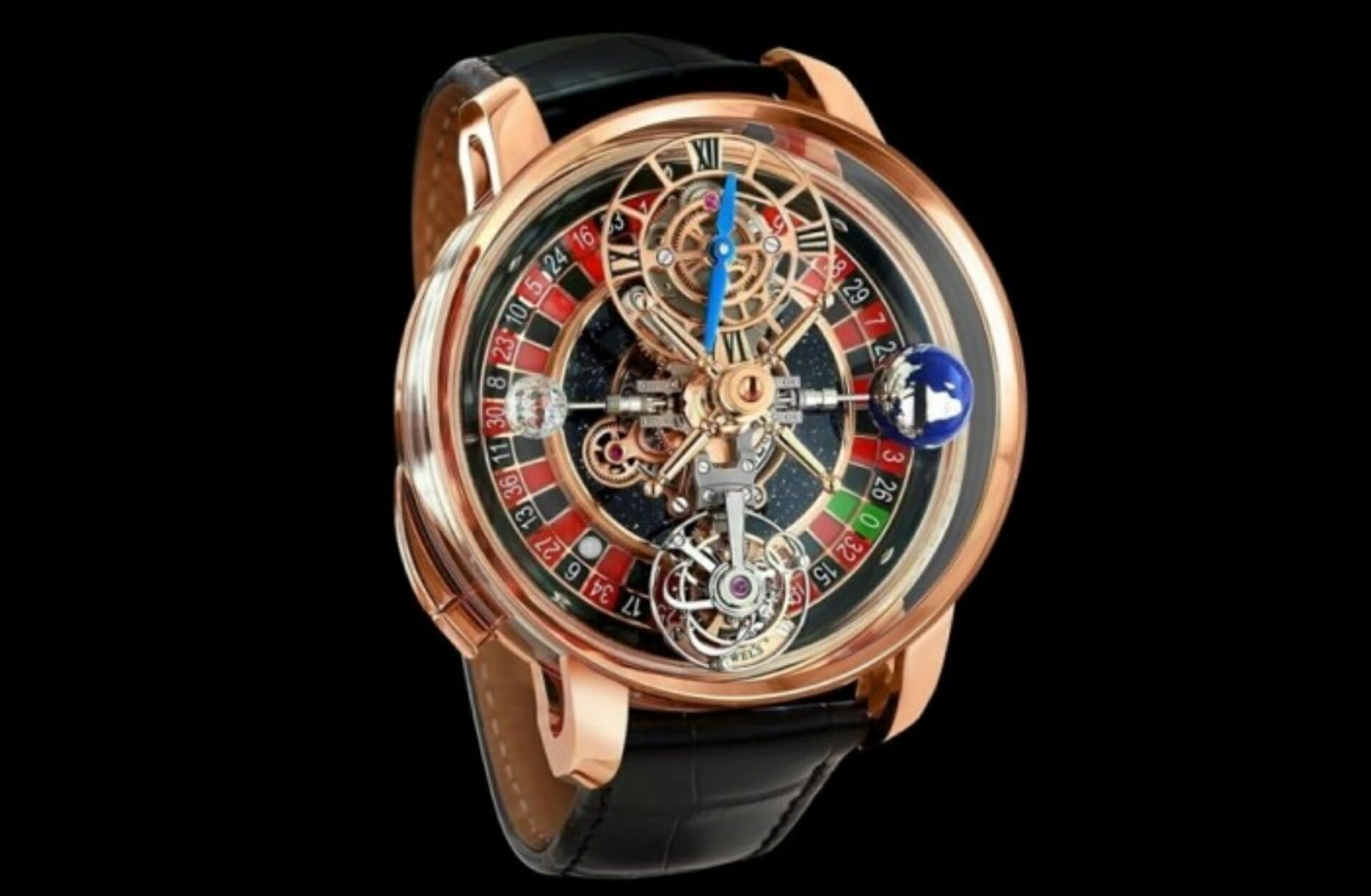 Δείτε το ρολόι του ράπερ Drake το οποίο έχει μια πλήρως λειτουργική ρουλέτα!