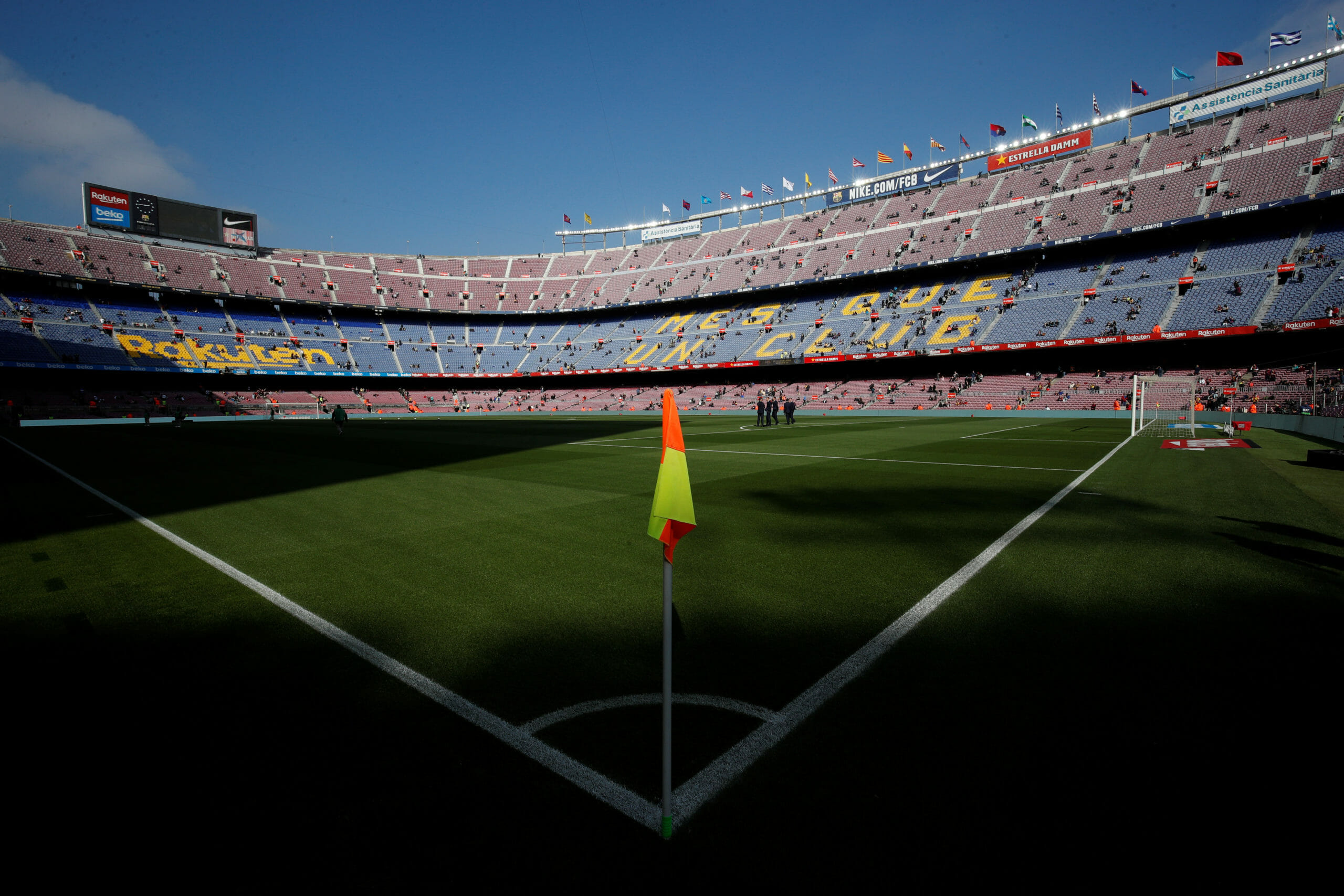 Soccer Football - La Liga Santander - FC Barcelona v Getafe - Camp Nou, Barcelona, Spain - February 15, 2020  General view inside the stadium before the match   REUTERS