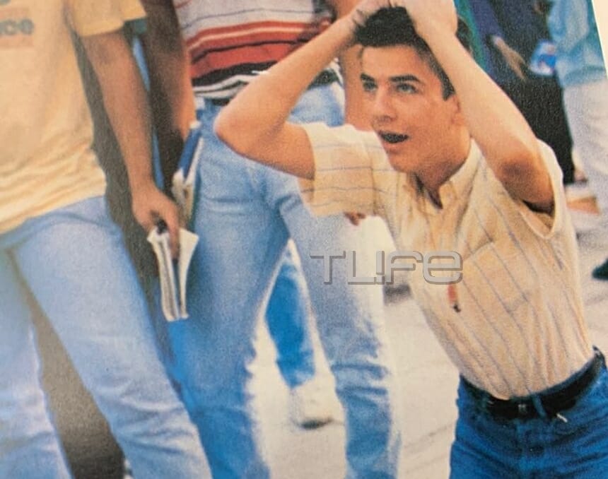 Μάκης Παντζόπουλος: Αγνώριστος στα εφηβικά του χρόνια! Φωτογραφίες