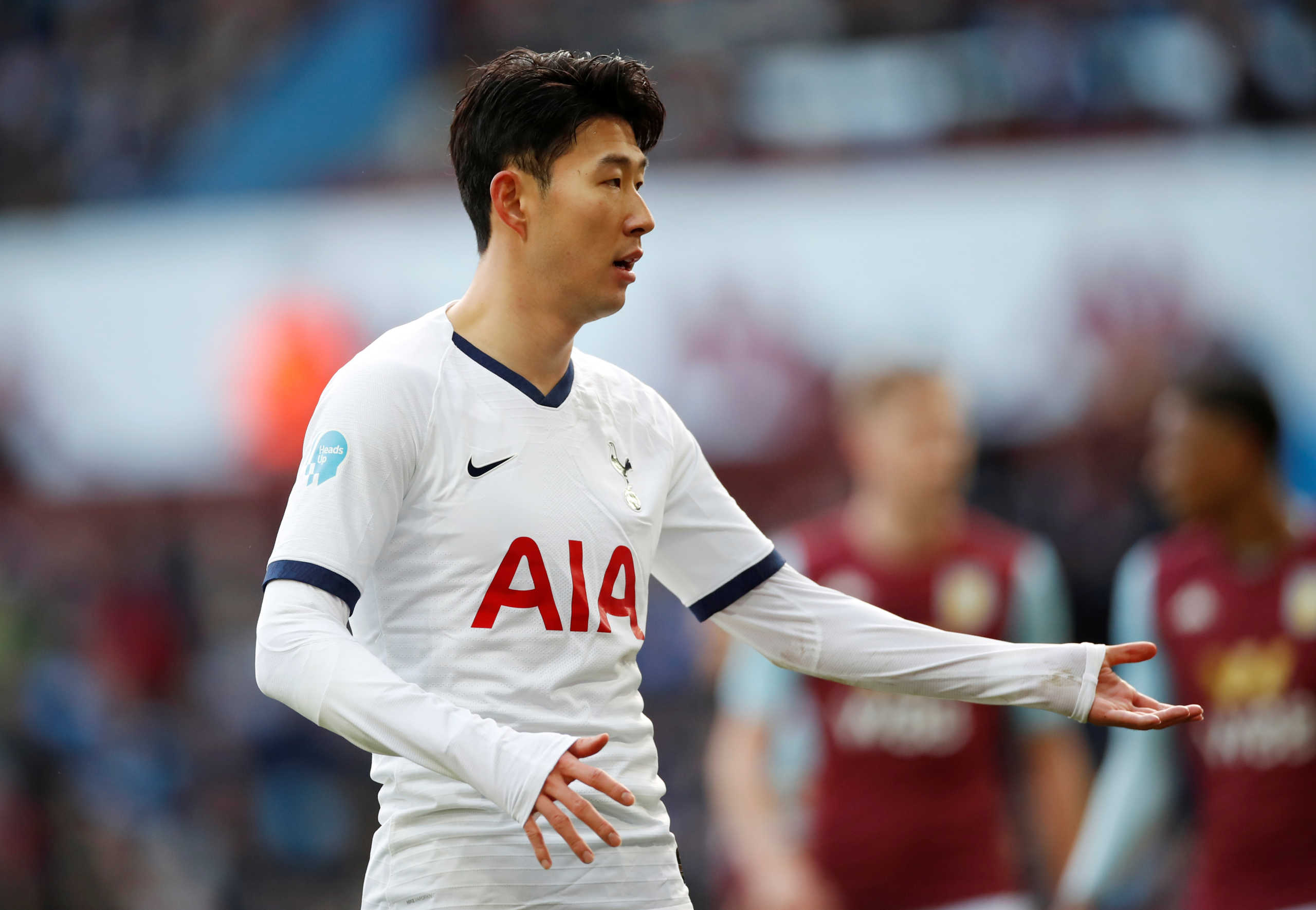 Soccer Football - Premier League - Aston Villa v Tottenham Hotspur - Villa Park, Birmingham, Britain - Picture taken February 16, 2020    Tottenham Hotspur's Son Heung-min during the match   Action Images via Reuters