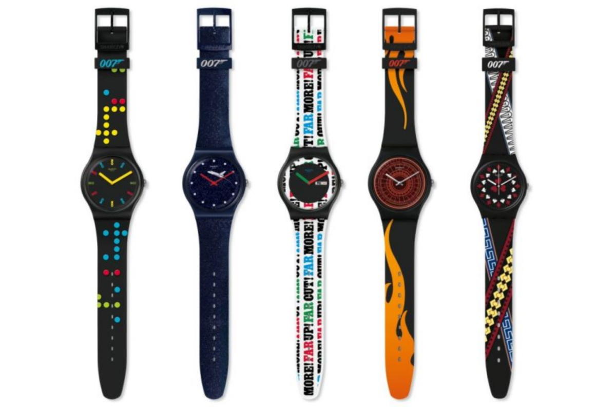 7 νέα ρολόγια Swatch αφιερωμένα στον James Bond – Θα γίνουν sold out!