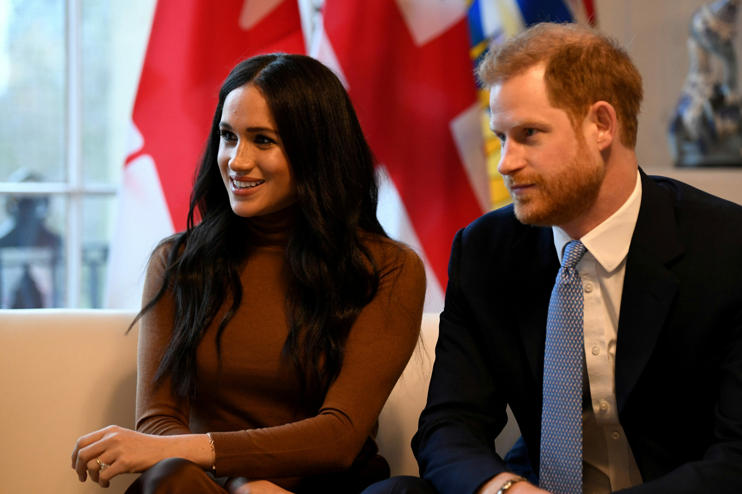 FILE PHOTO: Britain's Prince Harry and his wife Meghan, Duchess of Sussex visit Canada House in London, Britain  January 7, 2020. Daniel Leal-Olivas
