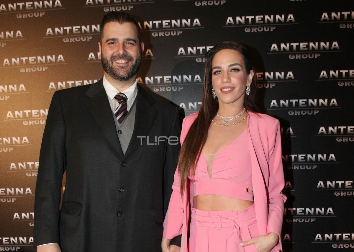 Κατερίνα Στικούδη – Βαγγέλης Σερίφης: Μαζίστην κοπή πίτας του ANT1! [pics]