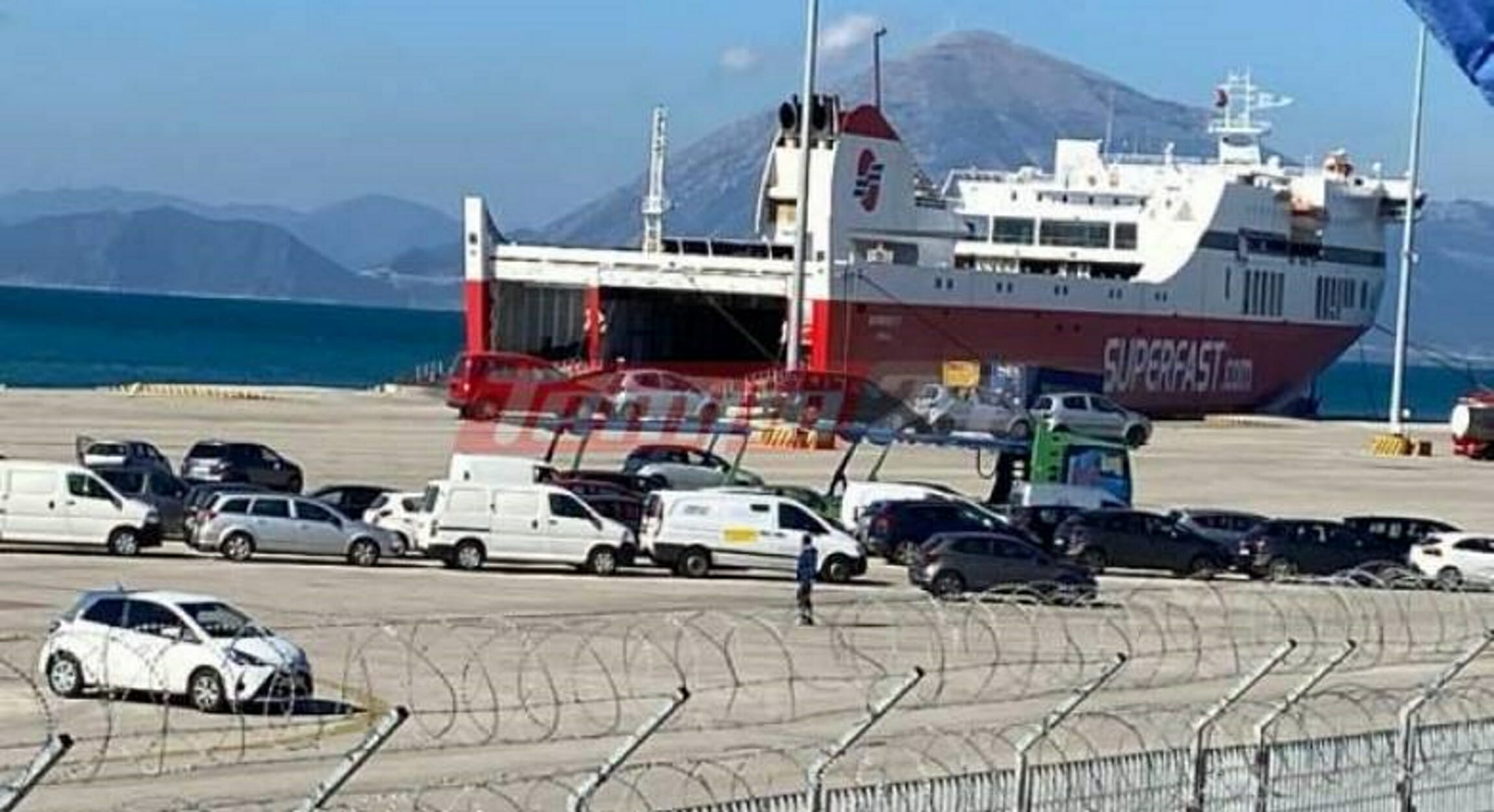 Κορονοϊός: Κατέπλευσε το πρώτο πλοίο από την Ιταλία στο λιμάνι της Πάτρας