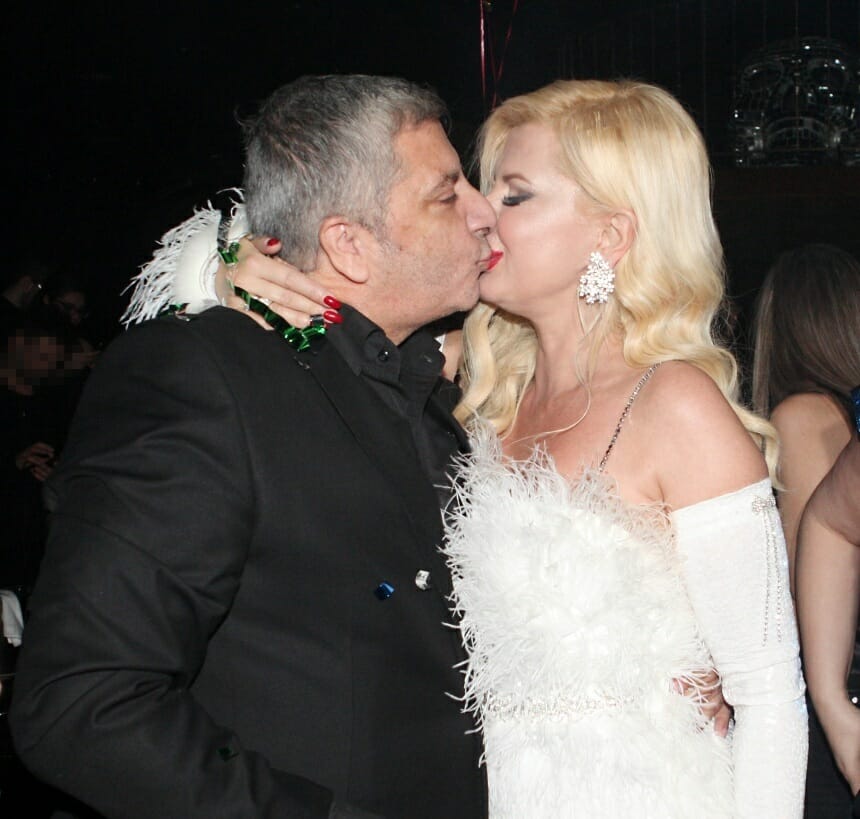 Μαρίνα Πατούλη: Τα γενέθλιά της στον Τσαλίκη και το θερμό φιλί στον Γιώργο Πατούλη! [pics]