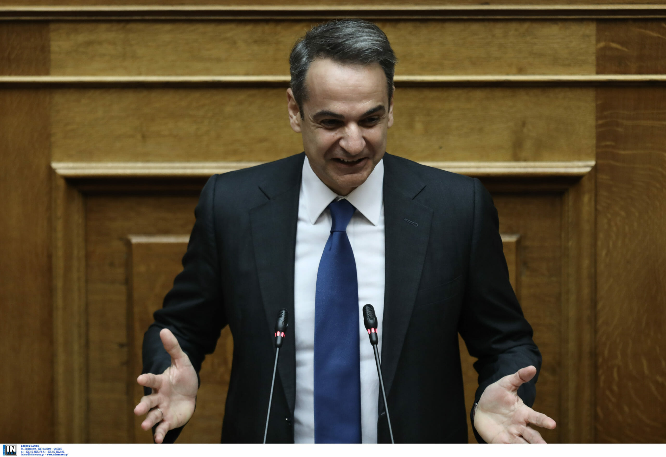 Βουλή: Η ευχή Μητσοτάκη για τον Άγιο Βαλεντίνο, το Trip Advisor και τα γεμάτα θεωρεία