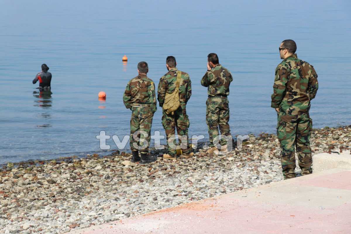 Βατραχάνθρωποι εξουδετέρωσαν όλμο στα Καμένα Βούρλα! video