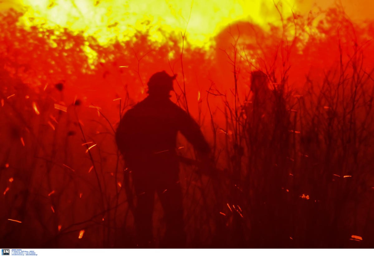 Μεγάλη φωτιά στην Αργολίδα! Δύσκολη νύχτα στους Μύλους για κατοίκους και πυροσβέστες
