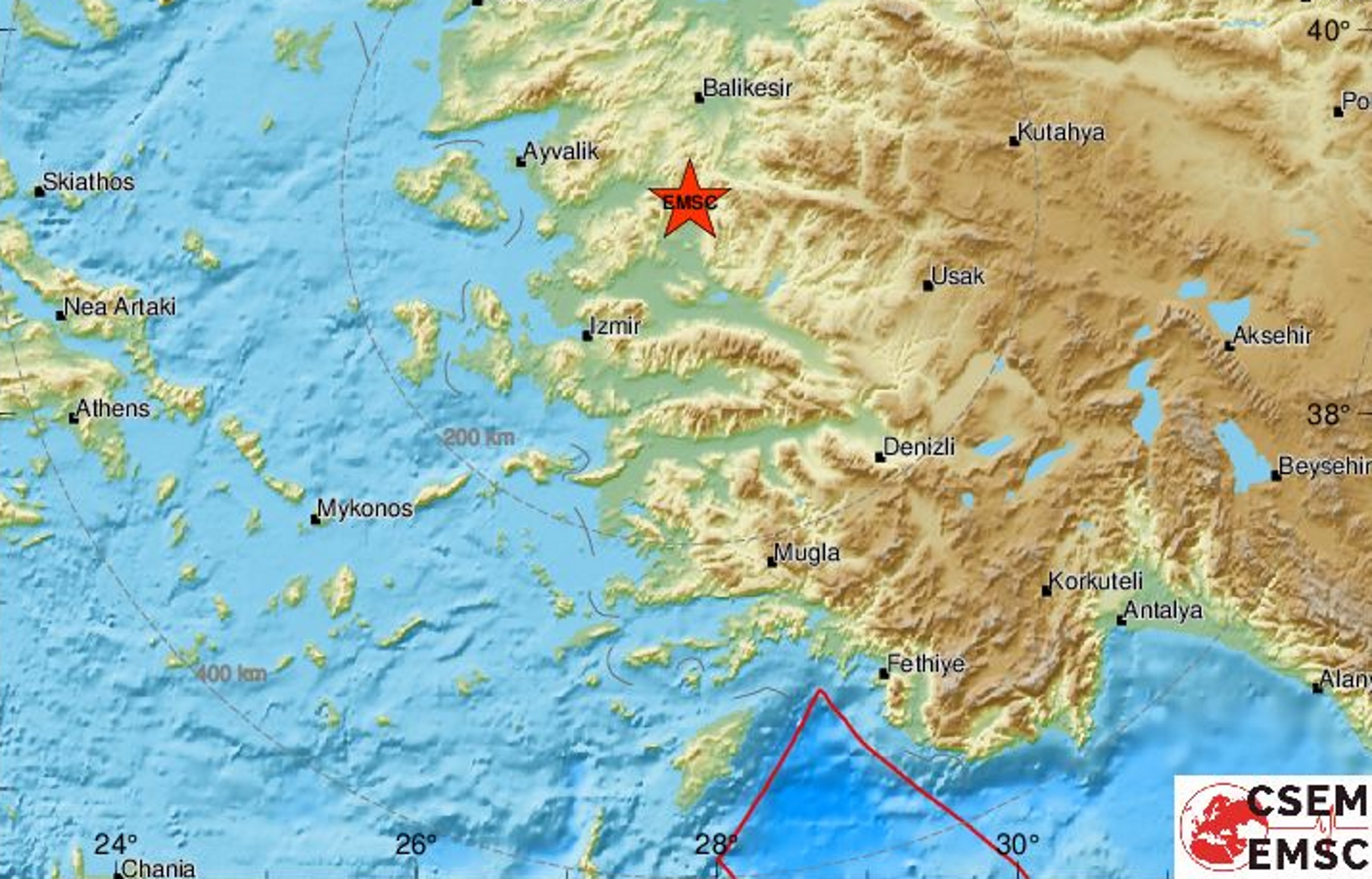 Σεισμός τώρα στην Τουρκία! 5 Ρίχτερ “ταρακούνησαν” και την Λέσβο