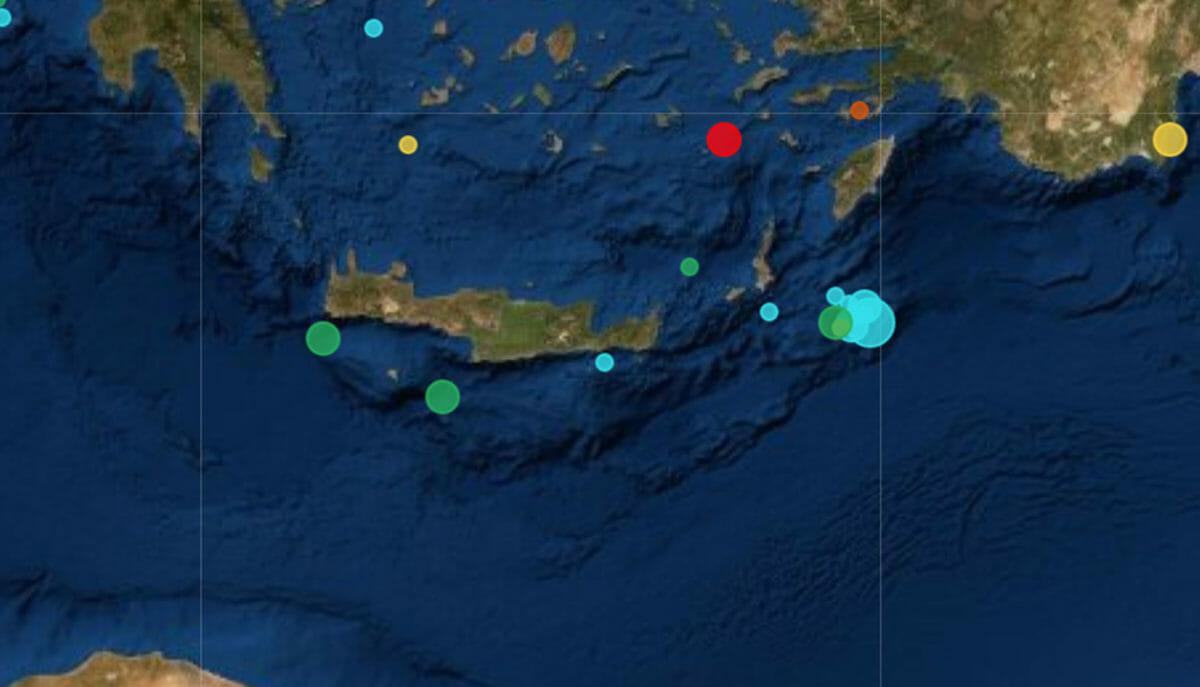 Σεισμός 4,7 Ρίχτερ στην Κάρπαθο