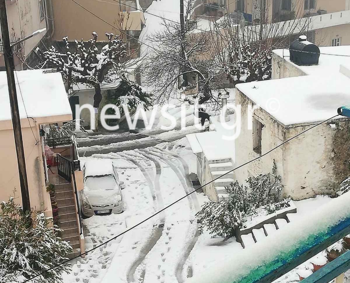 Καιρός: Κλειστά σχολεία και… χιονισμένη Κρήτη