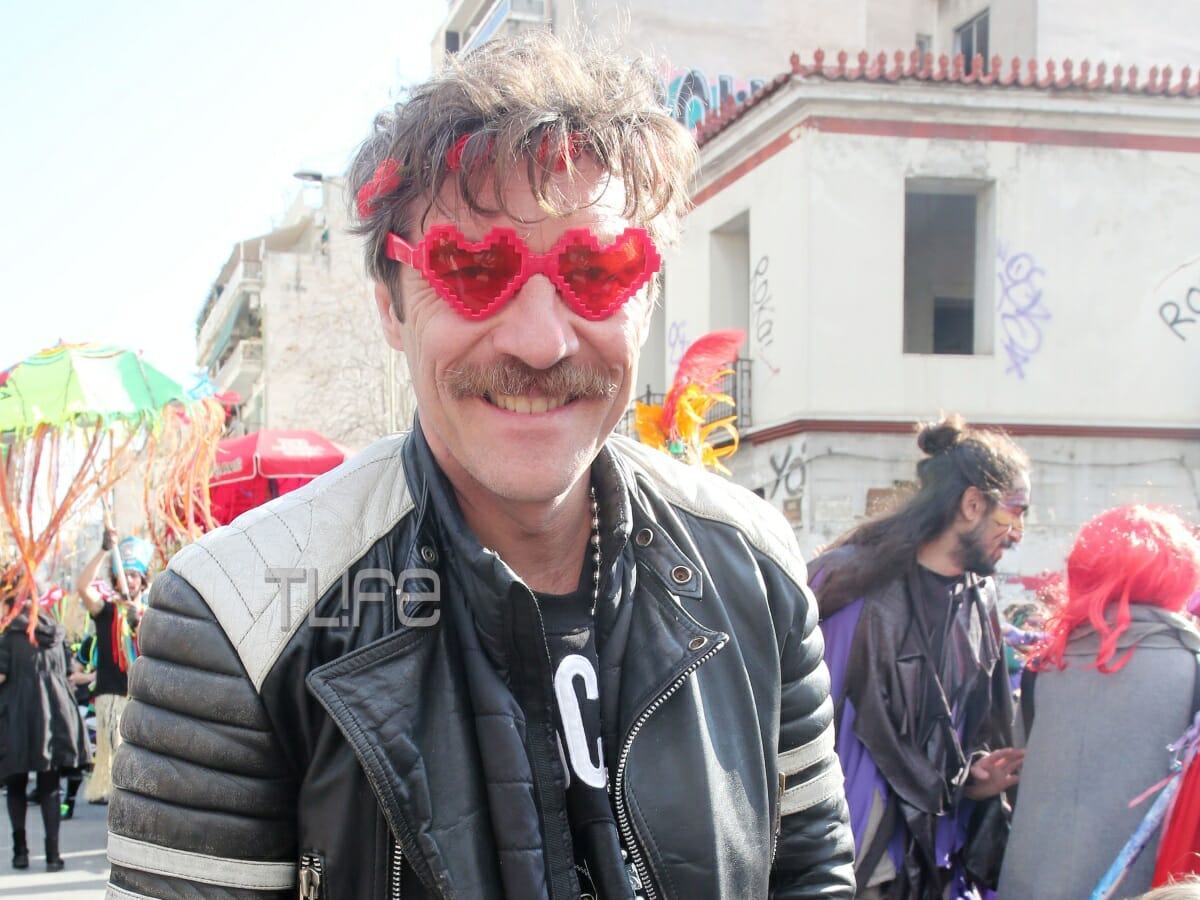 Γιάννης Στάνκογλου: Ο “Κυπραίος” από τις Άγριες Μέλισσες στο καρναβάλι! [pics]