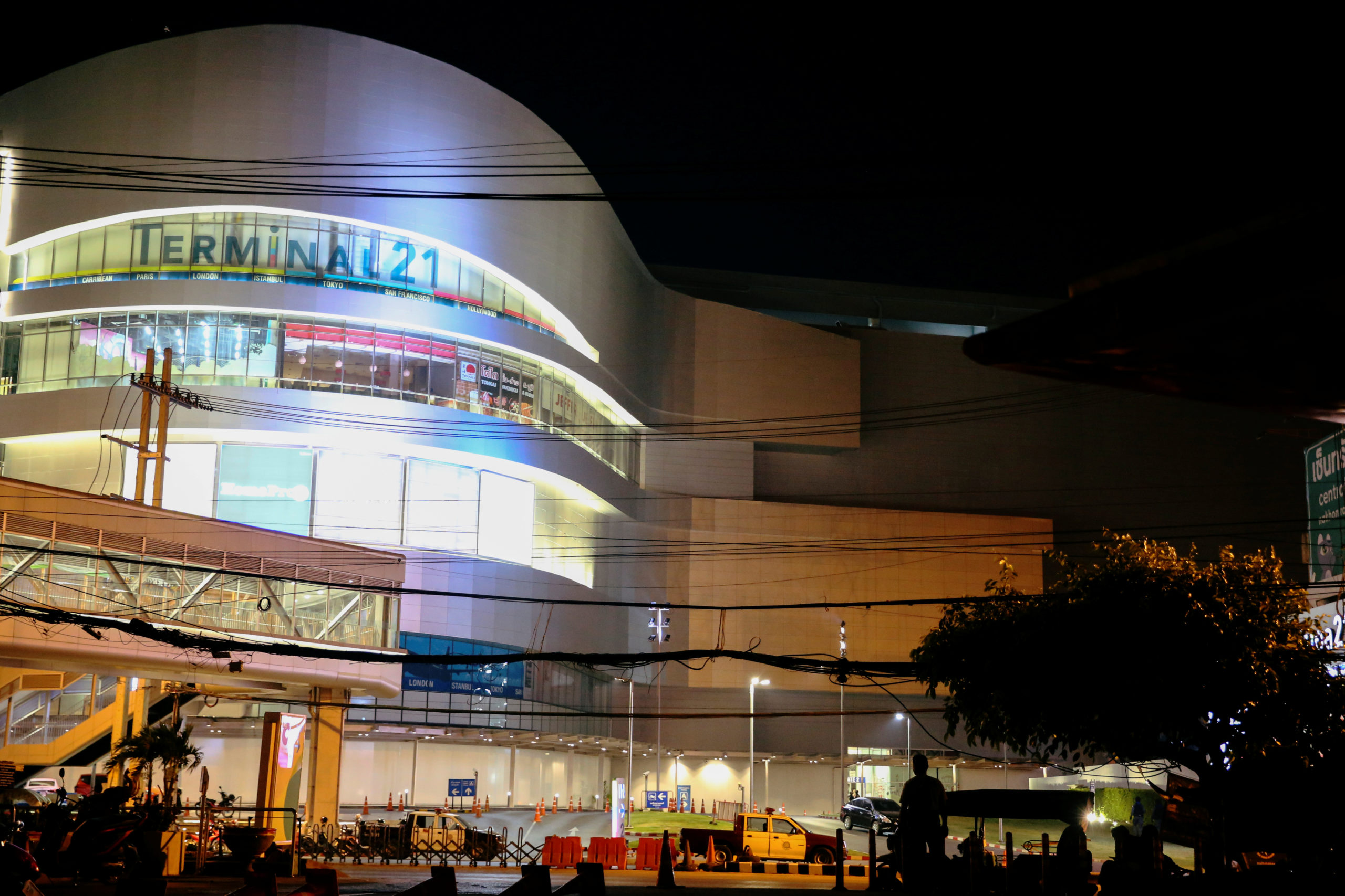 General view of the Terminal 21 shopping mall is seen after a mass shooting in Nakhon Ratchasima, Thailand February 9, 2020. REUTERS