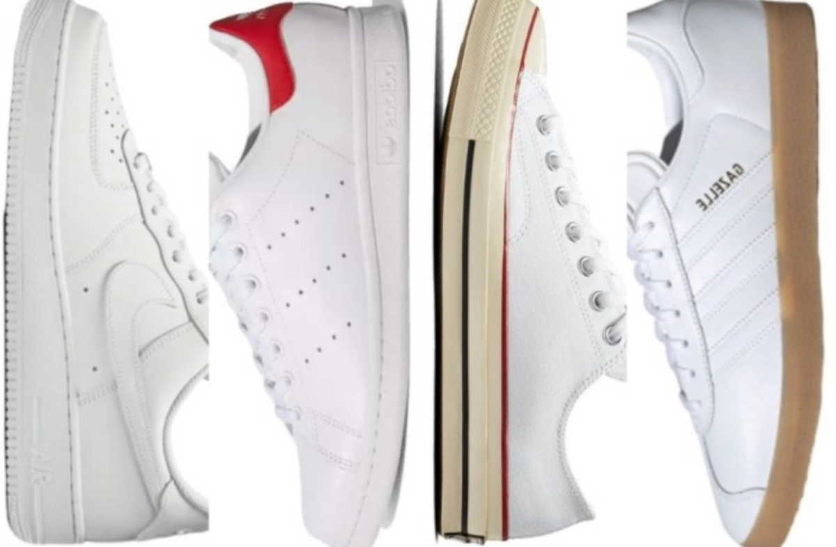 9 ζευγάρια λευκά sneakers που θα φοράτε όλη την άνοιξη