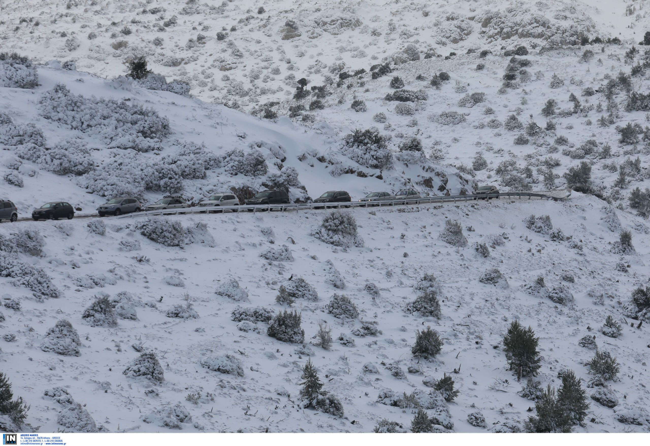 Καιρός, meteo: Στο 13% αυξήθηκε η χιονοκάλυψη της Ελλάδας τις τελευταίες ημέρες