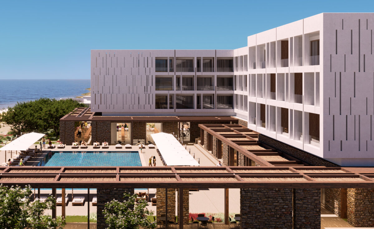 Ένα ιστορικό ξενοδοχείο της Τήνου καλωσορίζει τη νέα του εποχή αυτό το καλοκαίρι