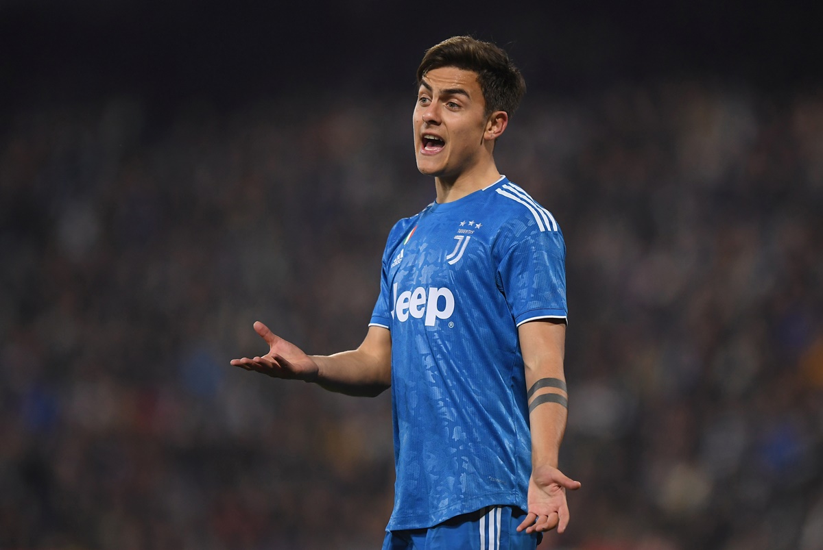 Soccer Football - Serie A - SPAL v Juventus - Paolo Mazza, Ferrara, Italy - February 22, 2020  Juventus' Paulo Dybala reacts   REUTERS