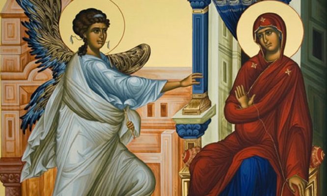Γιατί την 25η Μαρτίου γιορτάζουμε και τον Ευαγγελισμό της Θεοτόκου;