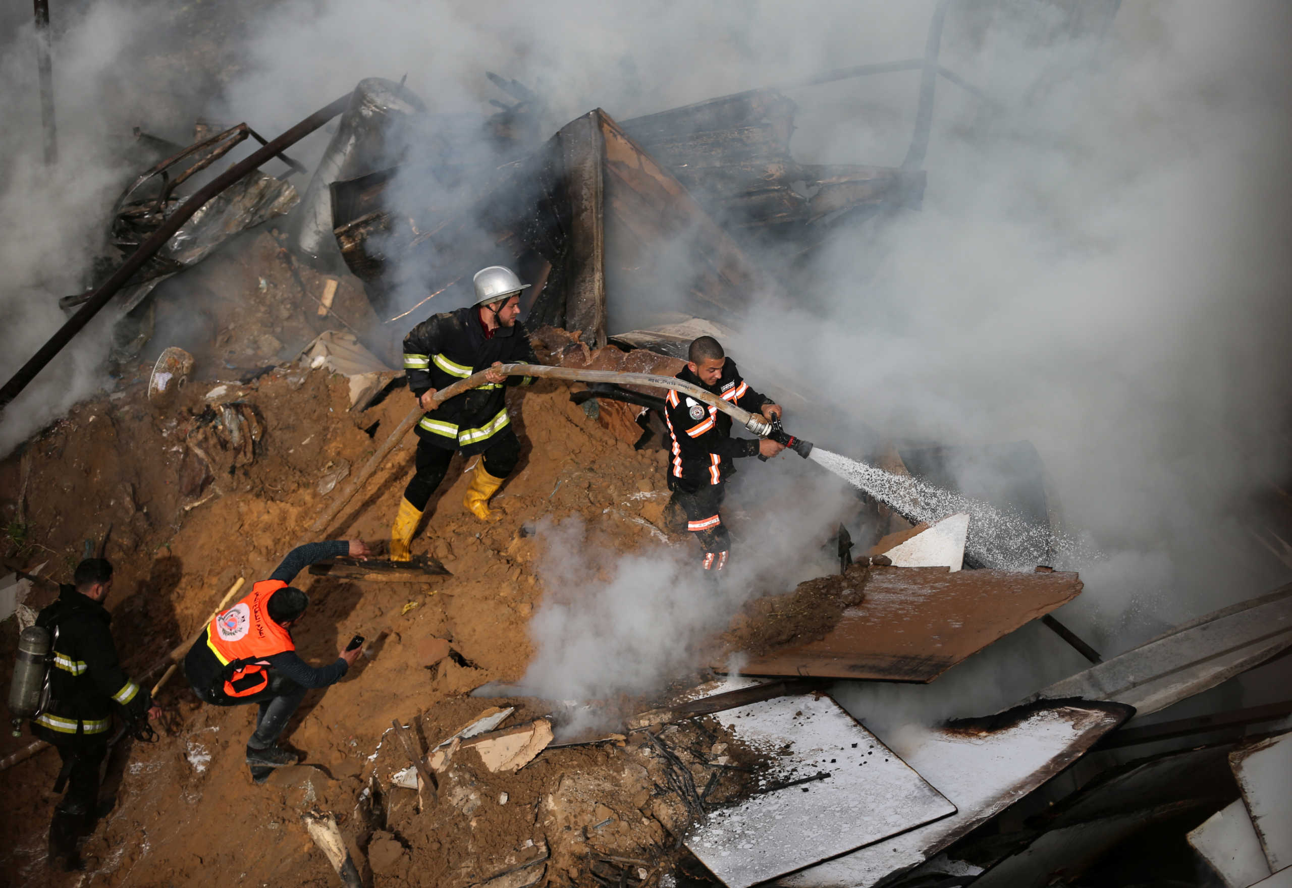 Γάζα: Εννέα νεκροί από φωτιά σε φούρνο που επεκτάθηκε σε πολυσύχναστη αγορά