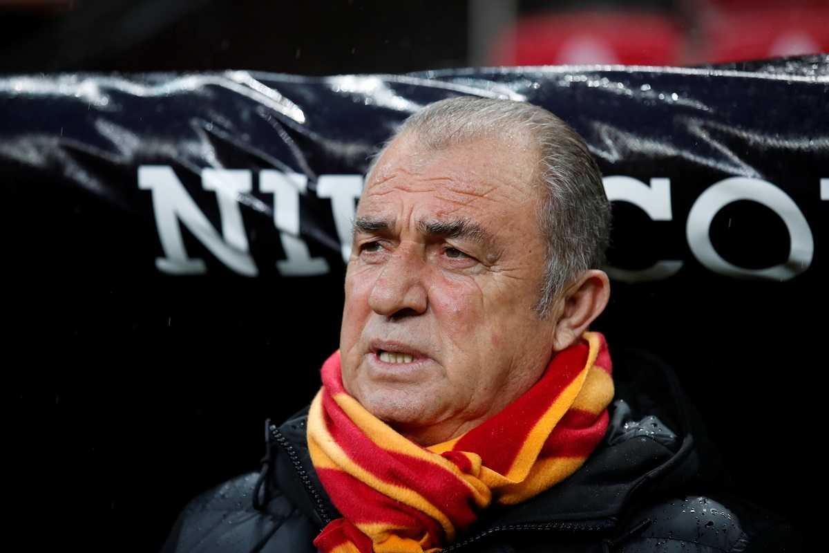 Soccer Football - Super Lig - Galatasaray v Besiktas - Turk Telekom Stadium, Istanbul, Turkey - March 15, 2020   Galatasaray coach Fatih Terim   REUTERS