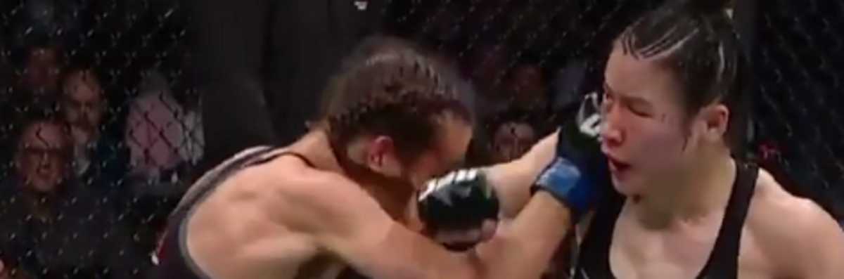 Την έκανε… αγνώριστη! Βαρβαρότητες σε γυναικείο αγώνα του UFC! (video)