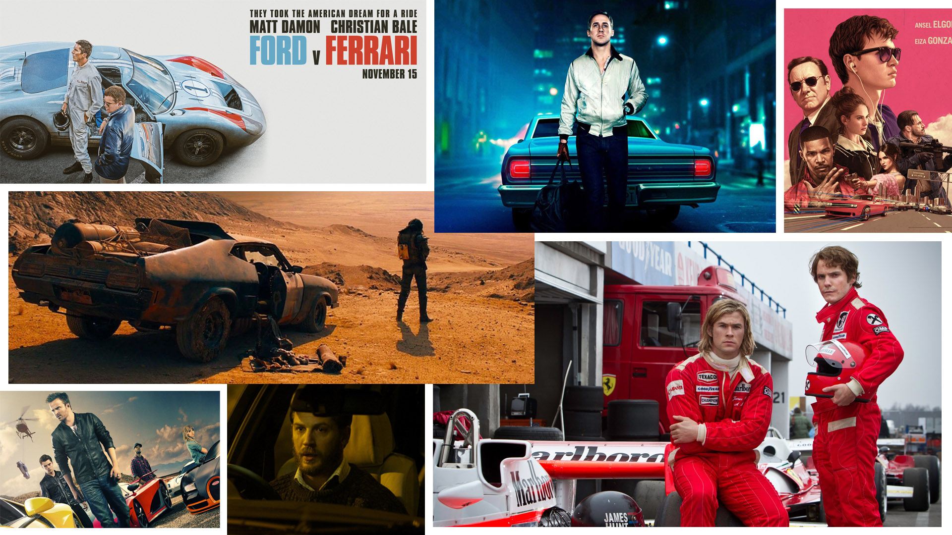 Αφιέρωμα στις καλύτερες ταινίες με αυτοκίνητα στην ιστορία του κινηματογράφου!