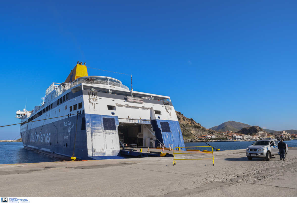 Τέλος στην ταλαιπωρία για τους επιβάτες του Blue Star Μύκονος! Έφυγαν από Λήμνο