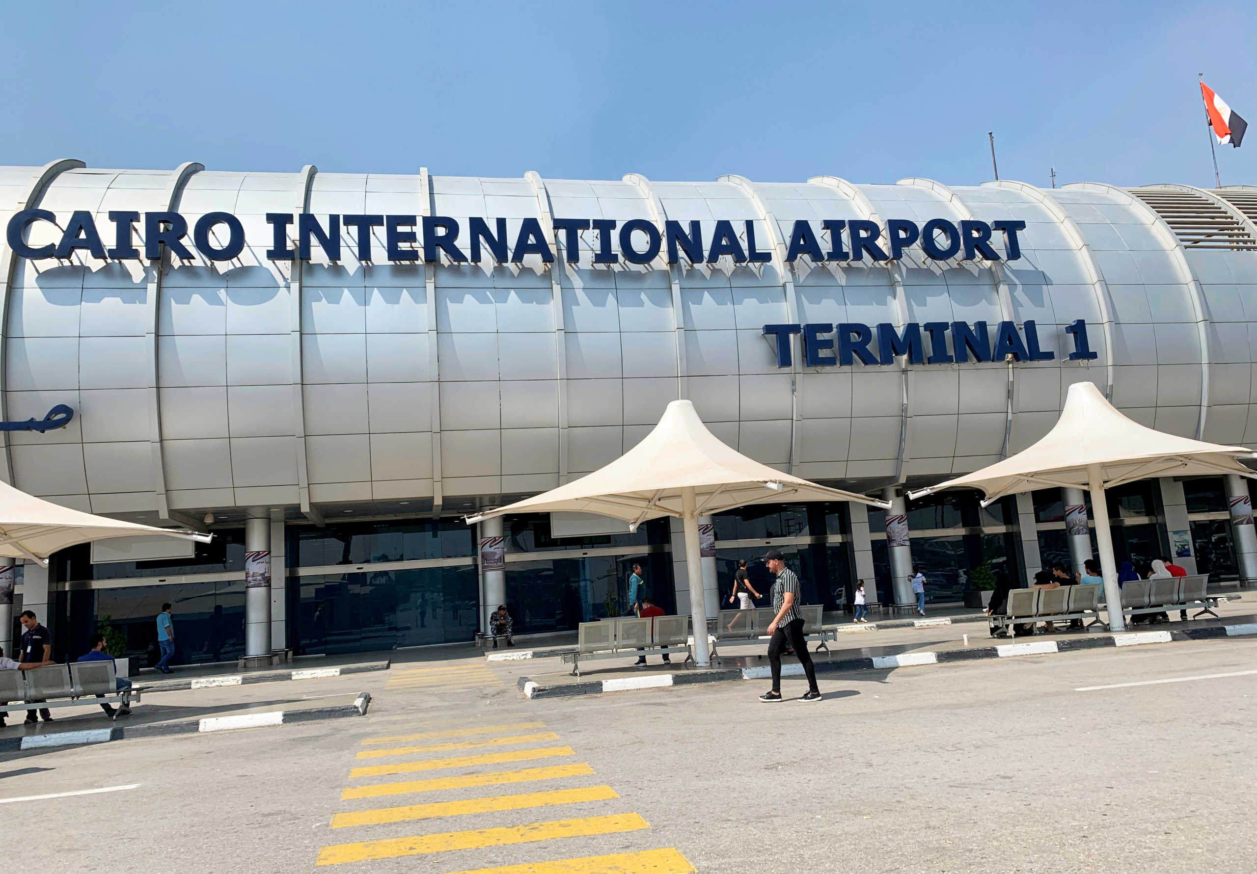 FILE PHOTO: Exterior of Terminal 1 is seen at Cairo International Airport in Cairo, Egypt, July 21, 2019. REUTERS