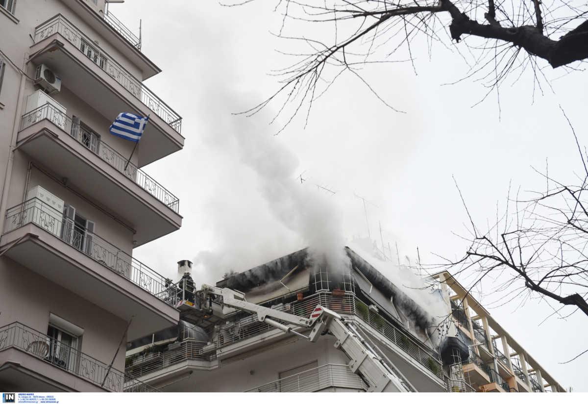 Τραγωδία στη Θεσσαλονίκη: Νεκρό ηλικιωμένο ζευγάρι από τη φωτιά σε διαμέρισμα