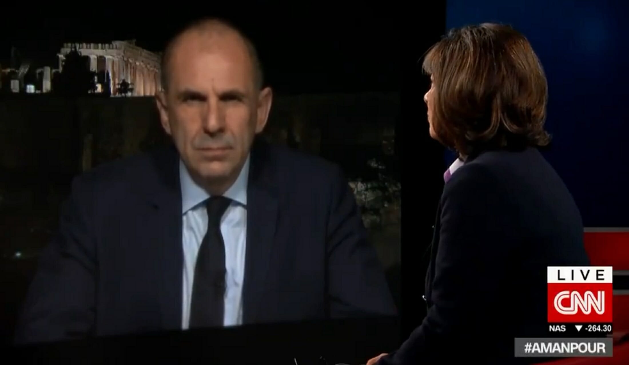 Γεραπετρίτης: “Ξεγύμνωσε” την τουρκική προπαγάνδα και στο αμερικανικό CNN! video
