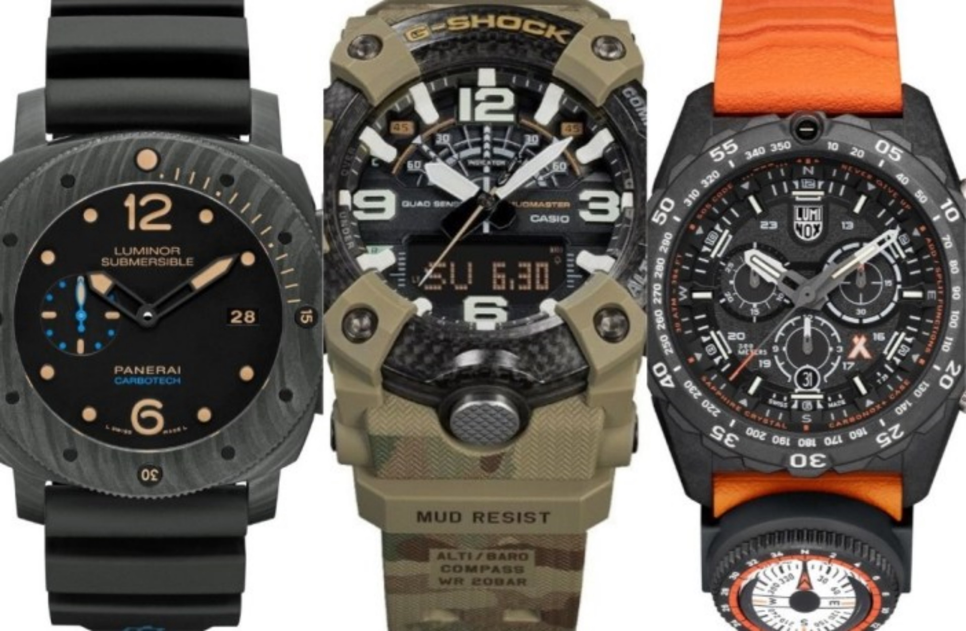 Τα 6 πιο σκληρά ρολόγια στον πλανήτη!