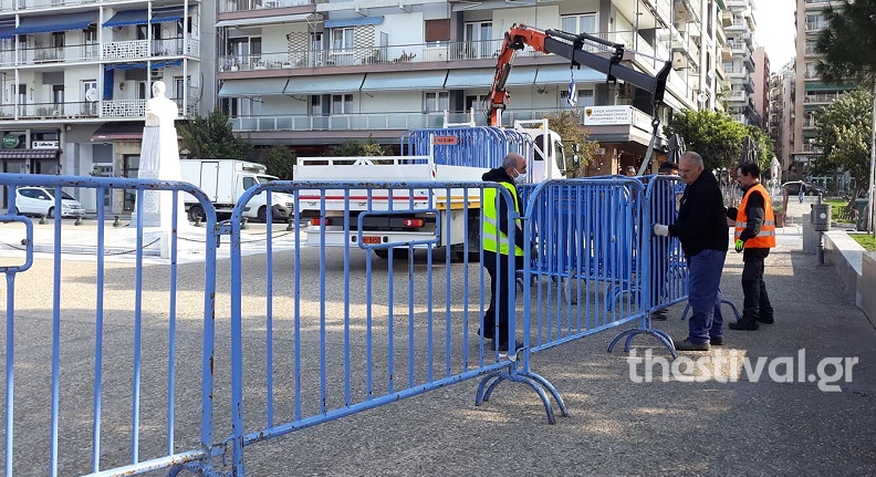 Θεσσαλονίκη: Κάγκελα παντού στην παραλία! Κλείνει με σχοινιά και 400 σιδερένια κιγκλιδώματα (Βίντεο)