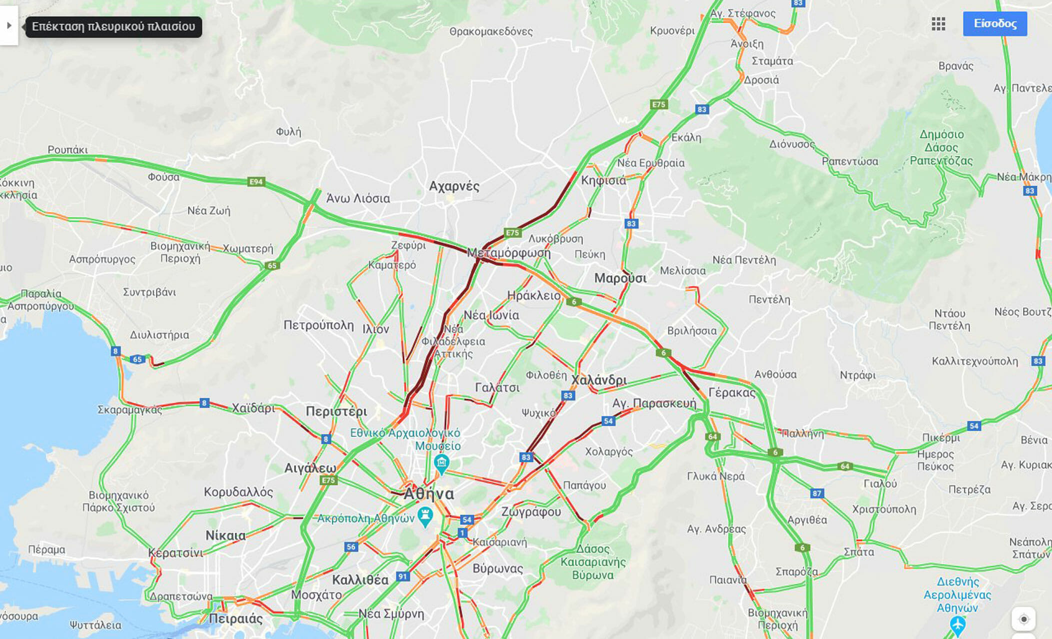 Τροχαίο προκαλεί χάος στον Κηφισό! Μποτιλιάρισμα χιλιομέτρων