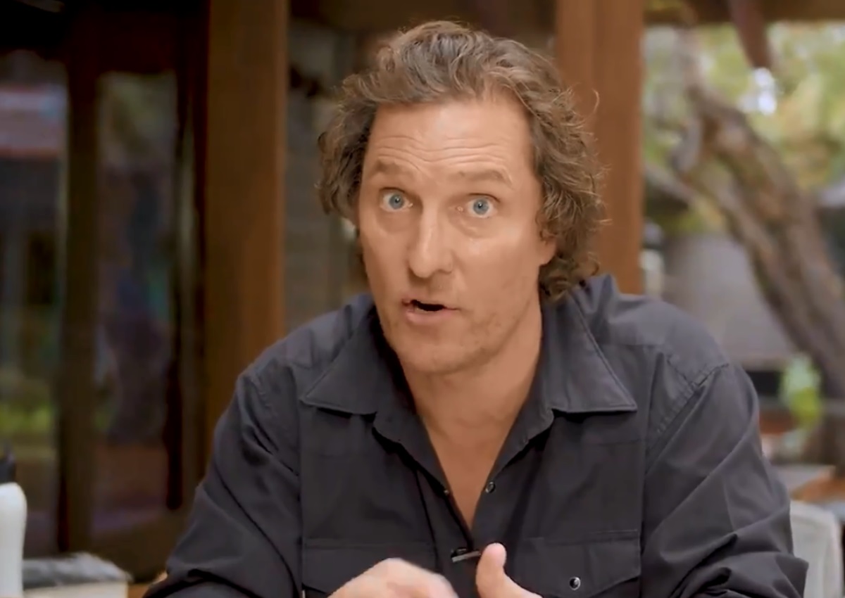 Matthew McConaughey: Μας βοηθά να ξεπεράσουμε το στρες στις μέρες του κορονοϊού!