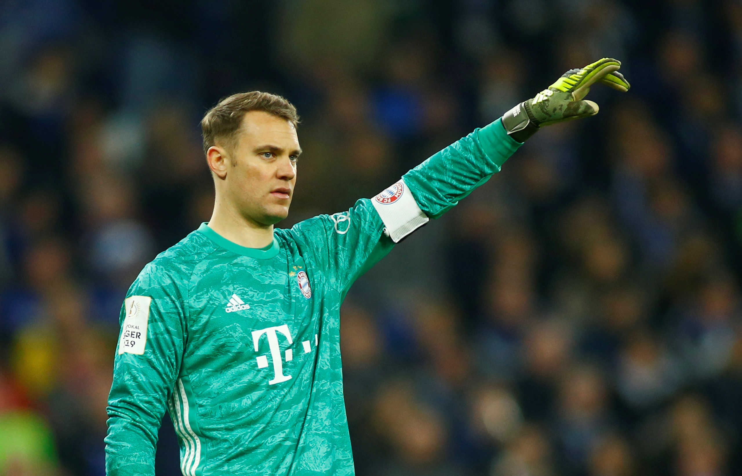 Soccer Football - DFB Cup - Schalke 04 v Bayern Munich - Veltins-Arena, Gelsenkirchen, Germany - March 3, 2020  Bayern Munich's Manuel Neuer   REUTERS