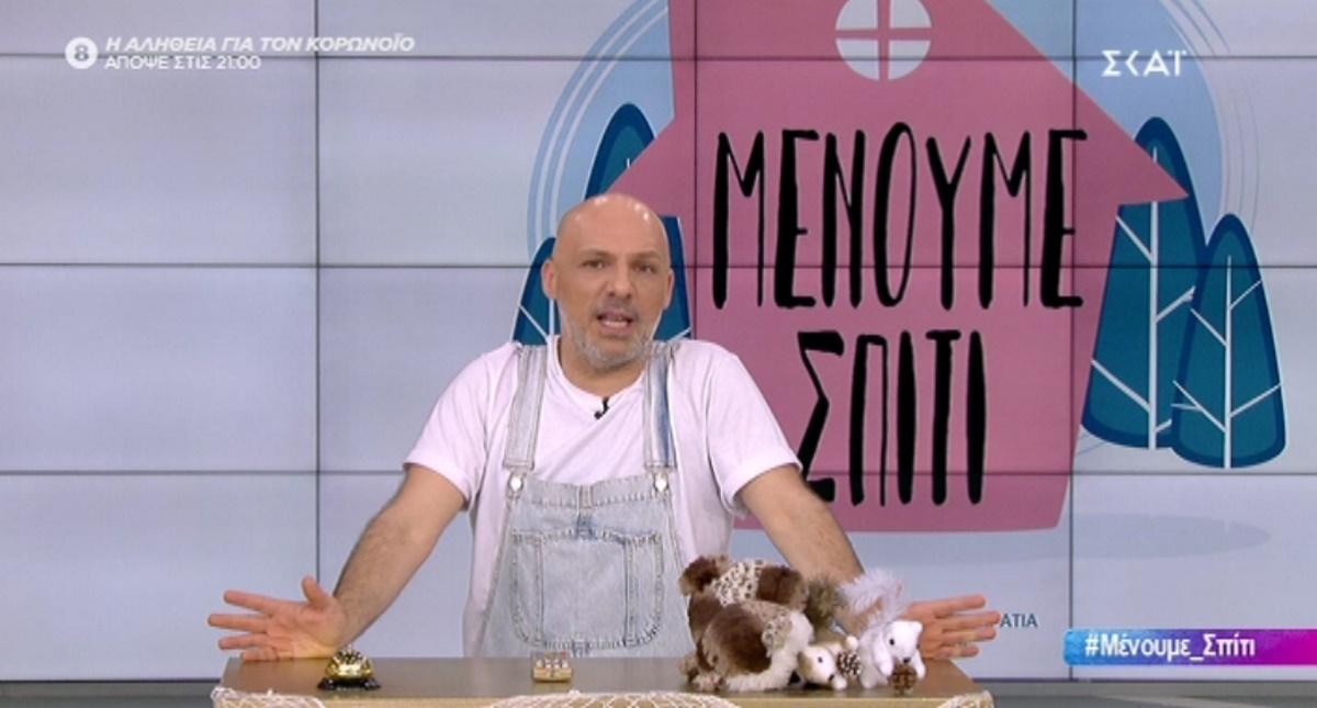 Ξέσπασε ο Νίκος Μουτσινάς για τον κορονοϊό