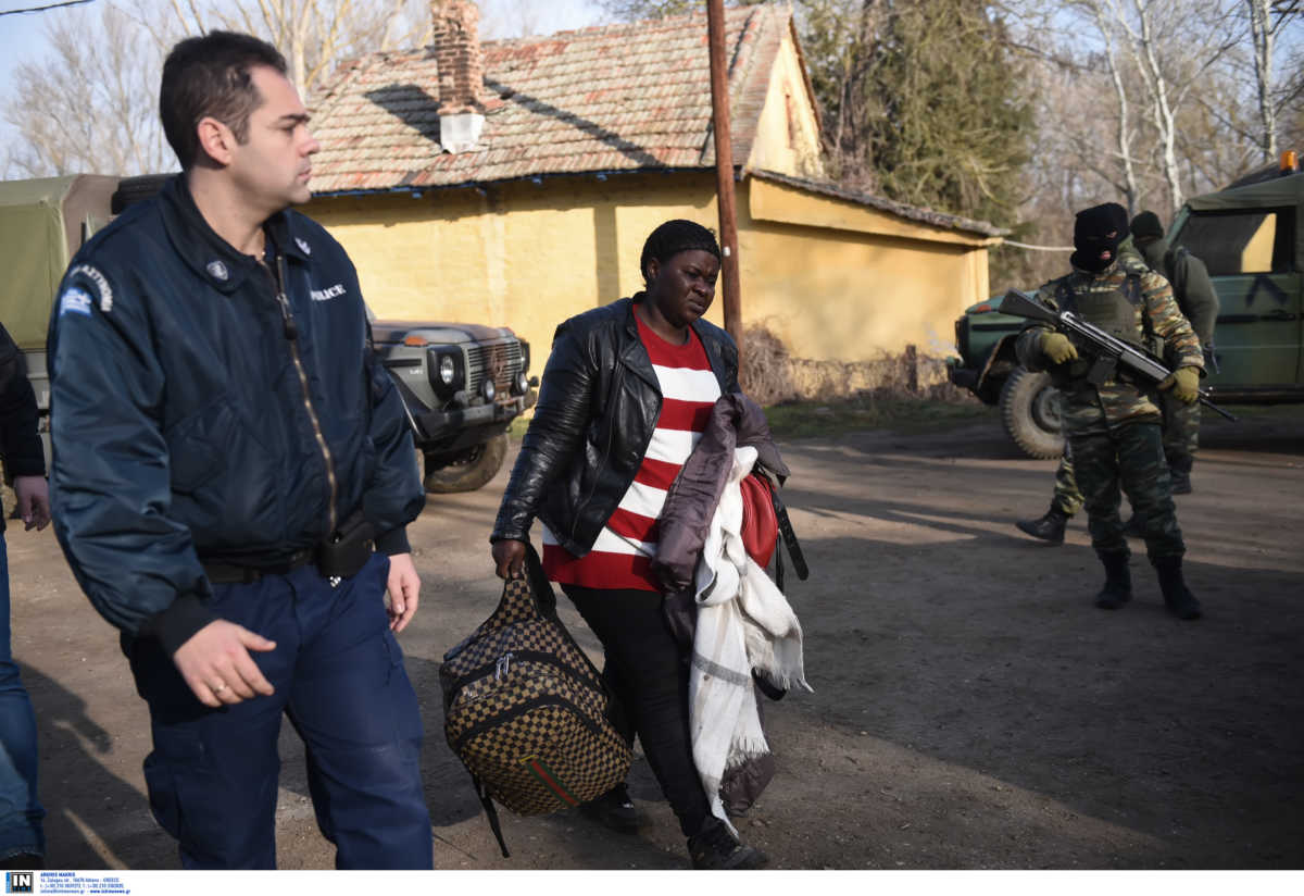 Έβρος: Εικόνες από τις συλλήψεις παράνομων μεταναστών στα σύνορα